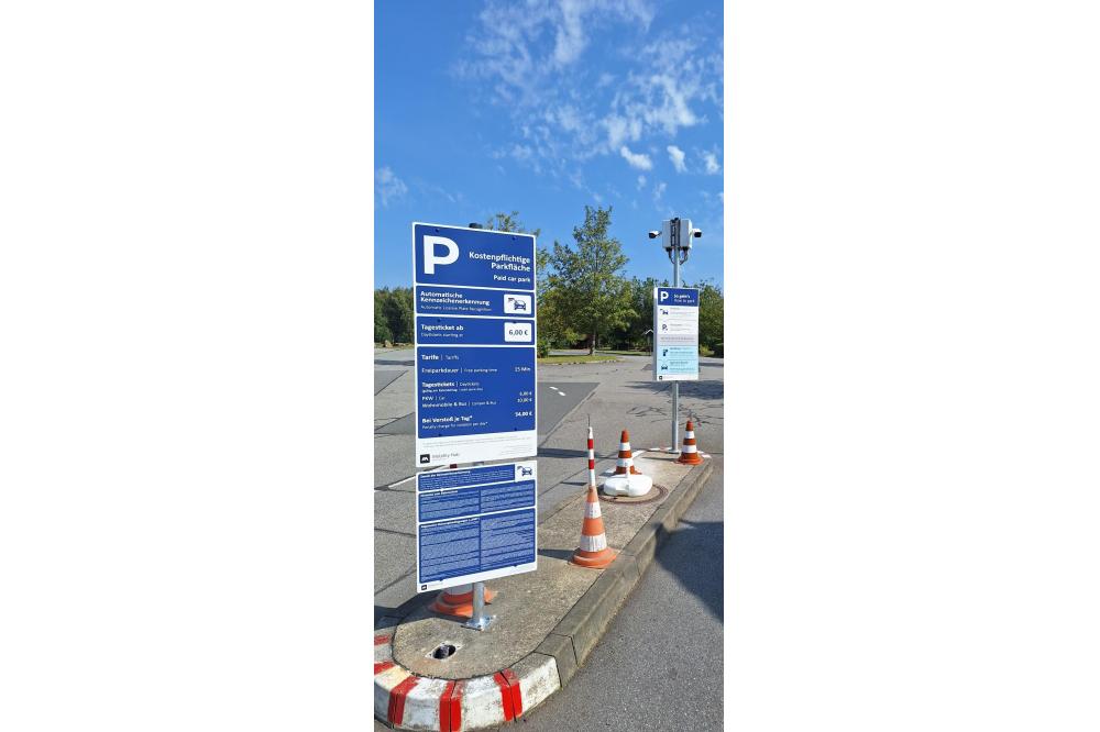 Schrankenlos parken in Hohnstein